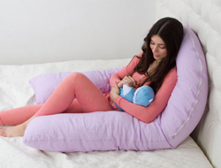 Шьем классическую подушку для беременных с чехлом